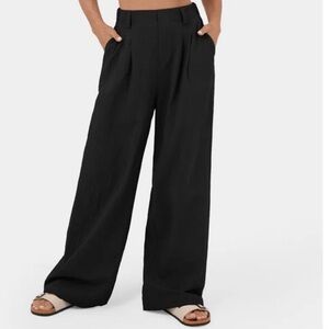 Halara Wide leg black pants